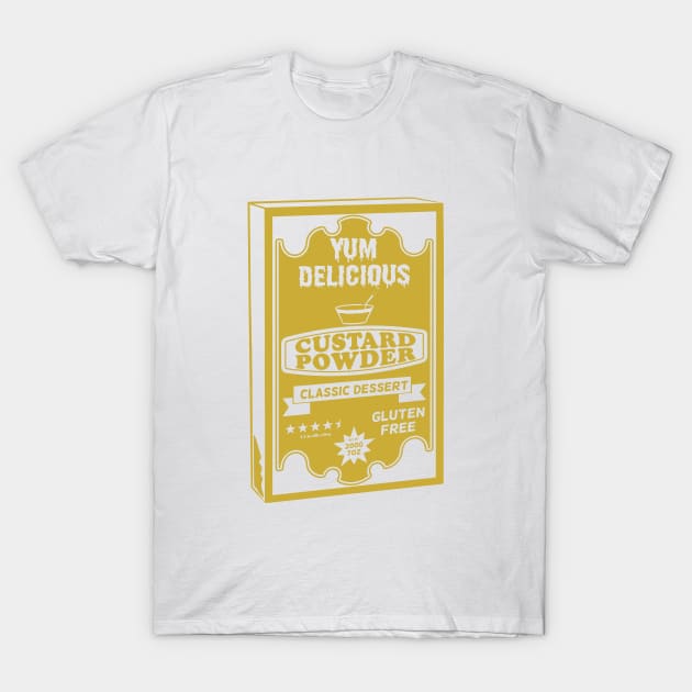 Custard Powder T-Shirt by mailboxdisco